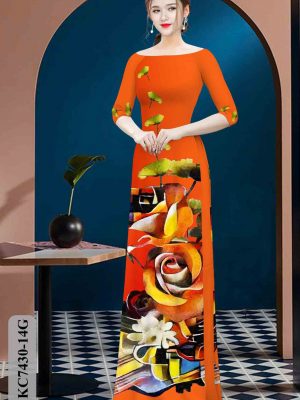 Vải áo dài hoa hồng kiểu mới AD KC7430 21 1602574634 801 Vai ao dai hoa hong kieu moi AD KC7430