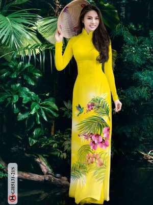 Vải áo dài hoa lan mới ra AD GH5131 25 1602575407 619 Vai ao dai hoa lan moi ra AD GH5131