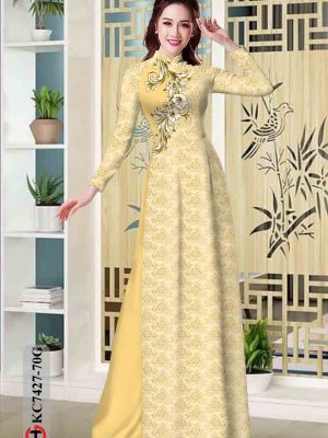 Vải áo dài hoa in 3D thiết kế 2020 AD KC7427 18 1602575706 621 Vai ao dai hoa in 3D thiet ke 2020 AD