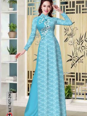 Vải áo dài hoa in 3D thiết kế 2020 AD KC7427 26 1602575708 716 Vai ao dai hoa in 3D thiet ke 2020 AD