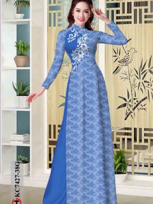 Vải áo dài hoa in 3D thiết kế 2020 AD KC7427 24 1602575708 818 Vai ao dai hoa in 3D thiet ke 2020 AD