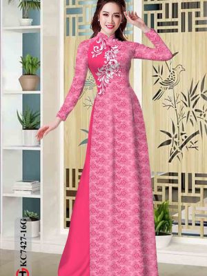 Vải áo dài hoa in 3D thiết kế 2020 AD KC7427 30 1602575709 809 Vai ao dai hoa in 3D thiet ke 2020 AD