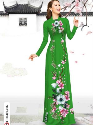 Vải áo dài hoa in 3D kiểu mới AD GH7425 22 1602576453 970 Vai ao dai hoa in 3D kieu moi AD GH7425