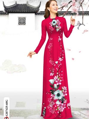 Vải áo dài hoa in 3D kiểu mới AD GH7425 25 1602576454 444 Vai ao dai hoa in 3D kieu moi AD GH7425
