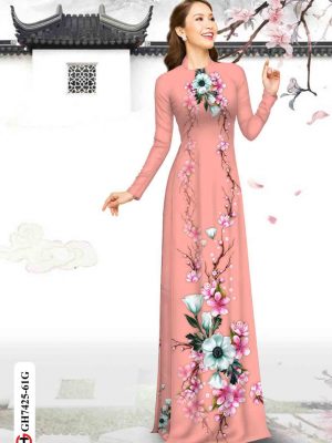 Vải áo dài hoa in 3D kiểu mới AD GH7425 29 1602576455 558 Vai ao dai hoa in 3D kieu moi AD GH7425