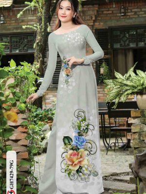 Vải áo dài hoa hồng mới ra AD GH7429 25 1602576709 304 Vai ao dai hoa hong moi ra AD GH7429