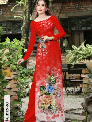 Vải áo dài hoa hồng mới ra AD GH7429 24 1602576709 432 Vai ao dai hoa hong moi ra AD GH7429