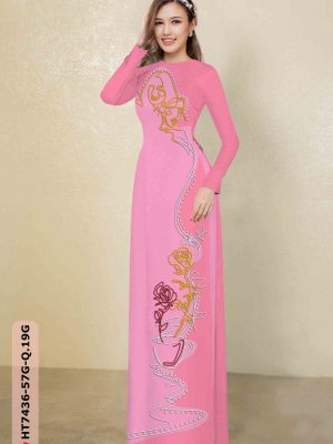 Vải áo dài hoa in 3D thiết kế 2020 AD HT7436 29 1602651513 113 Vai ao dai hoa in 3D thiet ke 2020 AD