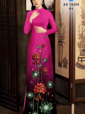 1602652849 491 Vai ao dai hoa in 3D kieu moi AD 10200