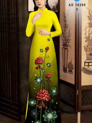 1602652851 484 Vai ao dai hoa in 3D kieu moi AD 10200