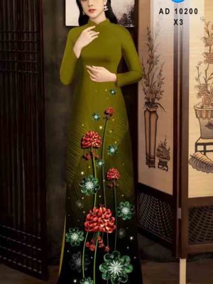 1602652851 923 Vai ao dai hoa in 3D kieu moi AD 10200