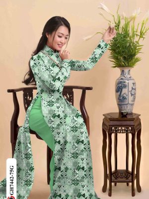 Vải áo dài hoa văn thiết kế 2020 AD GH7442 16 1602745713 84 Vai ao dai hoa van thiet ke 2020 AD GH7442