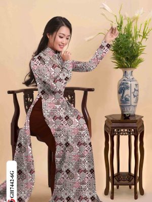 Vải áo dài hoa văn thiết kế 2020 AD GH7442 22 1602745714 369 Vai ao dai hoa van thiet ke 2020 AD GH7442