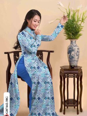 Vải áo dài hoa văn thiết kế 2020 AD GH7442 27 1602745715 876 Vai ao dai hoa van thiet ke 2020 AD GH7442