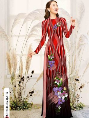 Vải áo dài hoa in 3D thiết kế 2020 AD GH7444 20 1602746079 122 Vai ao dai hoa in 3D thiet ke 2020 AD
