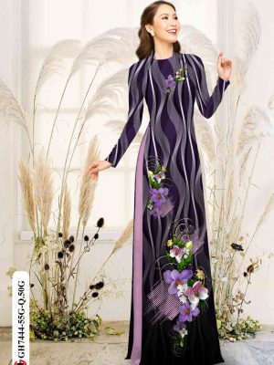 Vải áo dài hoa in 3D thiết kế 2020 AD GH7444 21 1602746079 778 Vai ao dai hoa in 3D thiet ke 2020 AD