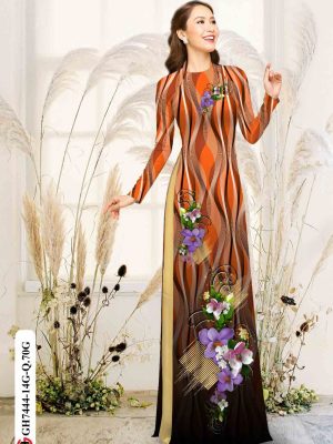Vải áo dài hoa in 3D thiết kế 2020 AD GH7444 23 1602746080 130 Vai ao dai hoa in 3D thiet ke 2020 AD