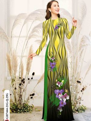 Vải áo dài hoa in 3D thiết kế 2020 AD GH7444 24 1602746080 154 Vai ao dai hoa in 3D thiet ke 2020 AD