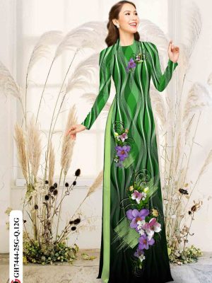 Vải áo dài hoa in 3D thiết kế 2020 AD GH7444 25 1602746080 647 Vai ao dai hoa in 3D thiet ke 2020 AD