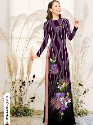 Vải áo dài hoa in 3D thiết kế 2020 AD GH7444 22 1602746080 714 Vai ao dai hoa in 3D thiet ke 2020 AD