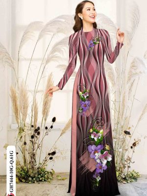 Vải áo dài hoa in 3D thiết kế 2020 AD GH7444 26 1602746081 415 Vai ao dai hoa in 3D thiet ke 2020 AD