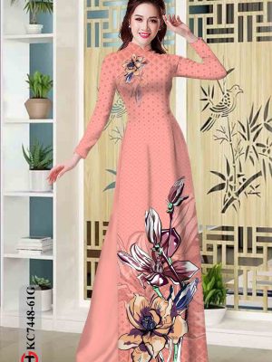 Vải áo dài hoa in 3D kiểu mới AD KC7448 25 1602746205 629 Vai ao dai hoa in 3D kieu moi AD KC7448