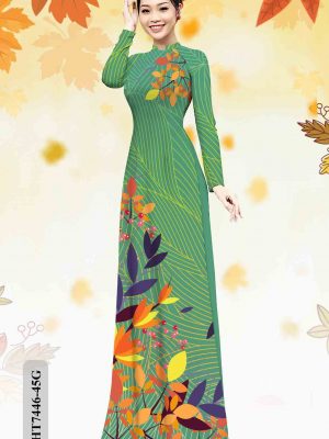 Vải áo dài hoa in 3D kiểu mới AD HT7446 18 1602748834 713 Vai ao dai hoa in 3D kieu moi AD HT7446