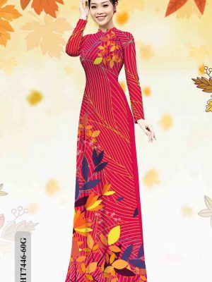 Vải áo dài hoa in 3D kiểu mới AD HT7446 28 1602748837 97 Vai ao dai hoa in 3D kieu moi AD HT7446