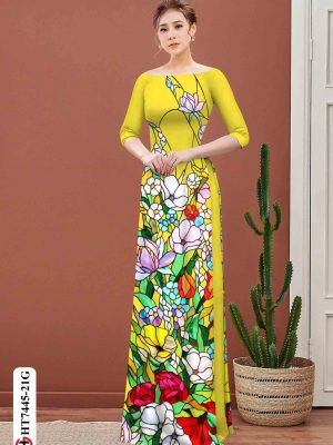 Vải áo dài hoa in 3D mới ra AD HT7445 17 1602749371 415 Vai ao dai hoa in 3D moi ra AD HT7445
