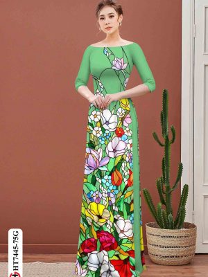 Vải áo dài hoa in 3D mới ra AD HT7445 23 1602749372 916 Vai ao dai hoa in 3D moi ra AD HT7445