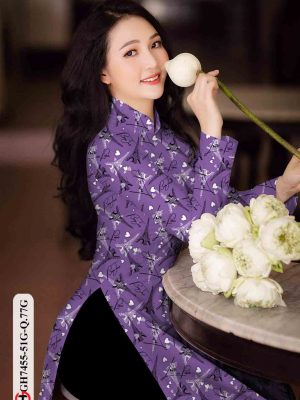 1602820806 77 Vai ao dai hoa van thiet ke 2020 AD GH7455