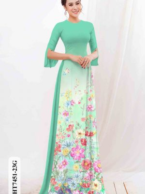 Vải áo dài hoa in 3D mới ra AD HT7451 21 1602821056 419 Vai ao dai hoa in 3D moi ra AD HT7451