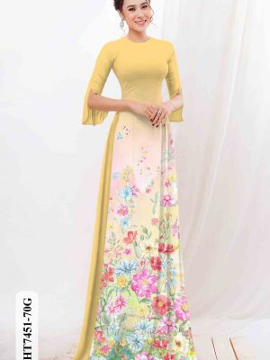 Vải áo dài hoa in 3D mới ra AD HT7451 28 1602821057 877 Vai ao dai hoa in 3D moi ra AD HT7451