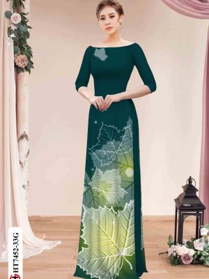 Vải áo dài in hình lá mới ra AD HT7452 23 1602821234 252 Vai ao dai in hinh la moi ra AD HT7452