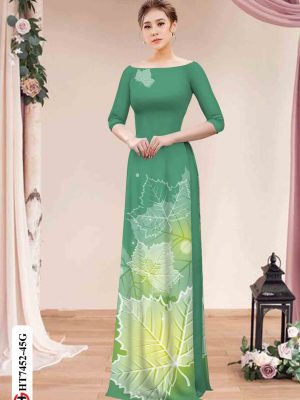 Vải áo dài in hình lá mới ra AD HT7452 21 1602821234 417 Vai ao dai in hinh la moi ra AD HT7452