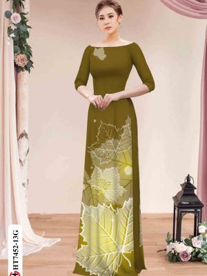 Vải áo dài in hình lá mới ra AD HT7452 26 1602821235 977 Vai ao dai in hinh la moi ra AD HT7452