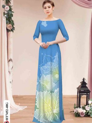 Vải áo dài in hình lá mới ra AD HT7452 28 1602821236 267 Vai ao dai in hinh la moi ra AD HT7452