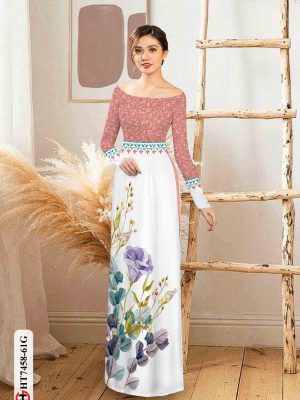 Vải áo dài hoa in 3D thiết kế 2020 AD HT7458 16 1602922121 558 Vai ao dai hoa in 3D thiet ke 2020 AD