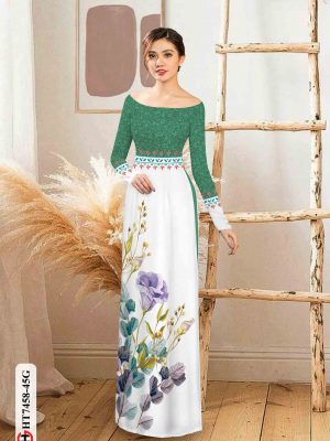 Vải áo dài hoa in 3D thiết kế 2020 AD HT7458 24 1602922123 651 Vai ao dai hoa in 3D thiet ke 2020 AD