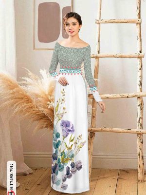 Vải áo dài hoa in 3D thiết kế 2020 AD HT7458 26 1602922124 988 Vai ao dai hoa in 3D thiet ke 2020 AD