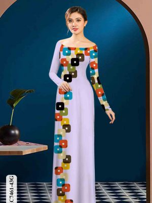 1602923123 18 Vai ao dai hoa van thiet ke 2020 AD KC7461