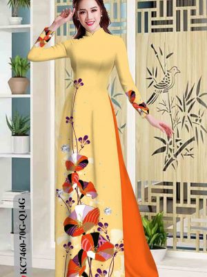 Vải áo dài hoa in 3D thiết kế 2020 AD KC7460 30 1602924779 899 Vai ao dai hoa in 3D thiet ke 2020 AD