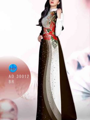 Vải áo dài hoa in 3D mới ra AD 30012 30 1603091918 756 Vai ao dai hoa in 3D moi ra AD 30012