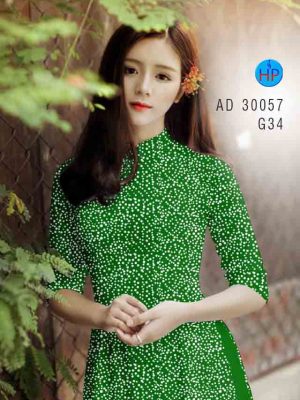 Vải áo dài hoa nhí thiết kế 2020 AD 30057 24 1603092037 739 Vai ao dai hoa nhi thiet ke 2020 AD 30057