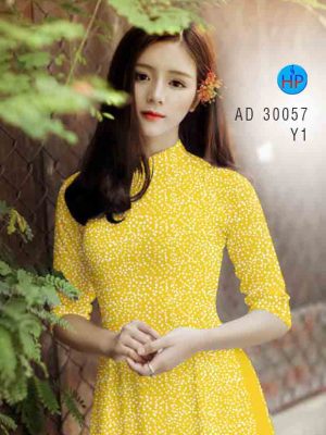 Vải áo dài hoa nhí thiết kế 2020 AD 30057 34 1603092040 63 Vai ao dai hoa nhi thiet ke 2020 AD 30057