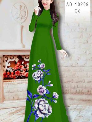 Vải áo dài hoa in 3D mới ra AD 10209 26 1603092413 289 Vai ao dai hoa in 3D moi ra AD 10209