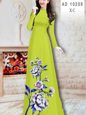 Vải áo dài hoa in 3D mới ra AD 10209 27 1603092414 650 Vai ao dai hoa in 3D moi ra AD 10209