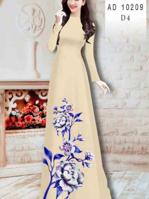 Vải áo dài hoa in 3D mới ra AD 10209 30 1603092416 861 Vai ao dai hoa in 3D moi ra AD 10209
