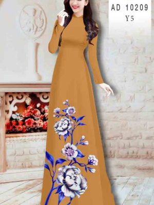 Vải áo dài hoa in 3D mới ra AD 10209 32 1603092417 745 Vai ao dai hoa in 3D moi ra AD 10209