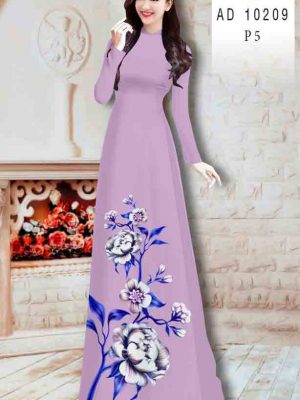 Vải áo dài hoa in 3D mới ra AD 10209 34 1603092418 243 Vai ao dai hoa in 3D moi ra AD 10209